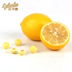 sweet chew soft chewy fruit candy center filled lemon passion fruit soft candy