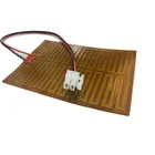 70x107mm 24V China High Quality Customized Kapton Film Heater Used In Hair Divider