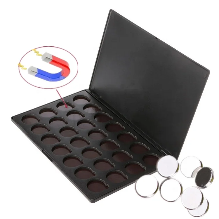 28 Hole DIY Makeup Cosmetic Empty Magnetic Palette 26mm Metal Pans Eyeshadow Palette
28 Hole DIY Makeup Cosmetic Empty Magnetic Palette 26mm Metal Pans Eyeshadow Palette