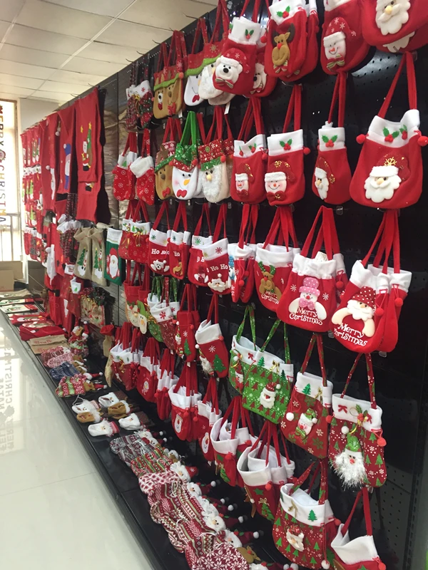 pieces   product name: new christmas gift bag candy bag reindeer