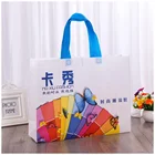 Mulit-purpose biodegradable drawstring non woven bag, brand name suit cover non woven bag