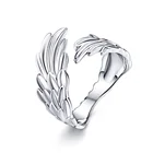 2020 Fashion ring 925 Sterling Silver adjustable angel wing ring for women jewelry gift