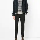Crewneck Pullover High Quality Custom Wool Jacquard Luxury Winter Knit Sweater men