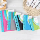 A5 double PU leather soft cover custom notebook with custom logo