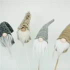 Fancy Christmas Decoration High Quality Elf Christmas Picks Snowman Mouse Reindeer Santa Clause