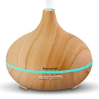 New Innovative 300ml Wood Grain Air Humidifier Aroma Diffuser