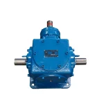 Discount price 90 degree steering gear box T spiral bevel gearbox
