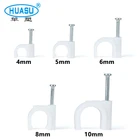 Clip Nail Cable Clip Plastic Wire Cable Clip Nail For Cable Fixing Clip With Nail