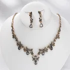 Wholesale Bridal Wedding Cheap Crystal Jewelry Sets