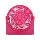 Electric convenient air cooling mini 8 inch 3 speed settings 90 degree 3 PP blades plastic material turbo box fan