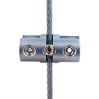 Acrylic System Cable Display Systems Acrylic Advertising A4 Signage Cable Display Hanging System