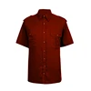 Double preshrunk Mens Dress Shirts New half Sleeve 100% Cotton Twill Formal Casual Shirt