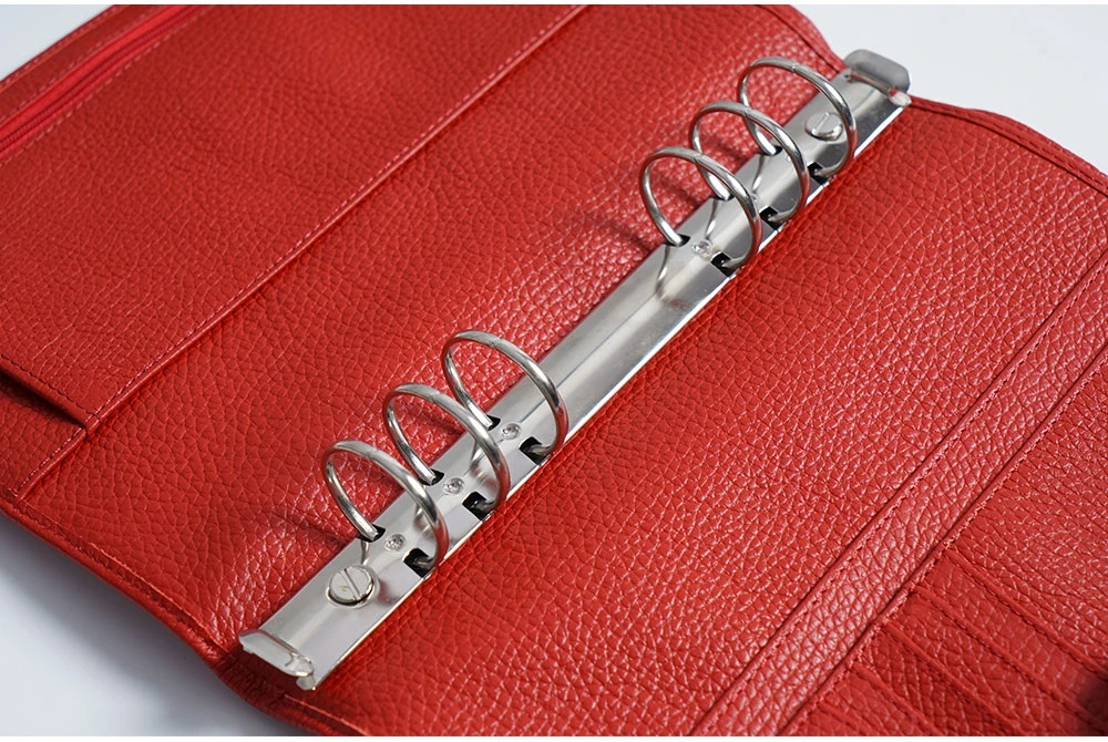 Metal Spiral Rings Binder Clip With 2 Pairs Of Screw For Diary Notebook