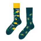 custom DIY men Dress Socks Classic combed Cotton Happy animal CAMO pattern crew socks women
