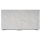 solid surface countertop artificial linear board grey white quartz slab