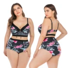 Women's tankinis sexy print bikini swimsuit big large size Swimwear & Beachwear