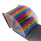 A4 Document Folder File Products Stationery Office Leather A4 Custom Western Time Clip Packing Paper