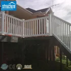 Hot Sales Designs Plastic Railing Fencing For Stair