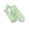 Original Hot Sale Custom Made Silk Plain Neckties Green Mens Woven Jacquard Corbatas Manufacturers New Fashion Tie