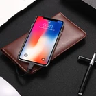 Custom Wallet Wallet Wallet 6800mah Custom 2020 PU Leather Travel Wallet With Power Bank Wallet Charger