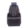 Luxury swivel business van seats with electric footrest