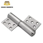 Stainless Steel Flag Hinges Hydraulic Automatic Locking Closer 5 Inch Q-type Door Hinges for home door