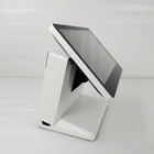 Livil capacitive touch screen pos terminal system cashier machine for sale with customer display