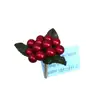Top Quality Red Mini Artificial Christmas Berry Picks Fruit Branch