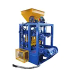 QT4-24 Widely Used Interlocking Cement Concrete Hollow Block Making Machine Brick Price For Sale In Usa