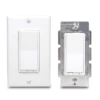 Z wave Smart Iot Remote Control Push Button Digital 120V Led Wall Dimmer Light Switch With Repeater