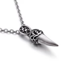 Tiger Pendant BAIQUE Stainless Steel Customized Design Gold Tiger Teeth Pendant
