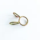 Galvanized small spring wire hose clip 8mm for motorcycle