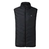 Topgear solid color winter USB downlook men heating padded vest workwear jacket