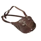 Good Ventilation Light Weight And Durable Quality Leather Muzzle