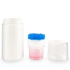 White Polish Odm Oem Plastic White 10ml Emptey Shoe Polish Bottle With Sponge Applicator