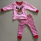 2019 new fashion baby Christmas outfit kids clothing sets