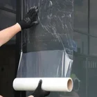 Free Sample Glass Temporary PVC Window Protection Film Hot