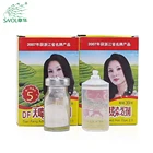 100% cover gray hair ammonia free hair dye powder with developer