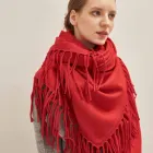 100% Pure Cashmere pure color women winter woolen scarf Pashmina Shawl