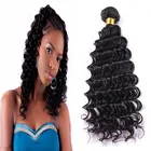 None Chemical Processed Yes Virgin Hair Extension, wholesale remy Indian hair bundles 100 deep wave Human hair vendors