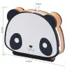 customized wholesale cheap novelty mini electronic wooden household kids panda led book lights gift item for children