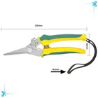 Shear 8 Inch Hot Sale Stainless Steel Blade Gardening Hand Pruning Shear
