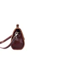 ZENVAN Small Vintage Satchel Leather Handbags Floral Purse Crossbody Bag Women