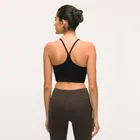 Anti-Static Bra Push Up New Yoga Bra Nude Fashion Women Tube Quick Dry Bra Sports Push Up Bra Pluz Size Fitness Tank Top