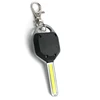Small Size ABS LED Flashlight Light Mini Key Shape Key Chain Ring Keychain Lamp Torch Emergency Camping Night Light