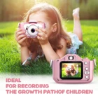 X2 Dog Digital Selfie Camera For Kids 2.0" HD LCD Mini Camera