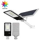 HUAPAI High lumen waterproof IP65 remote control 100watt solar led street light