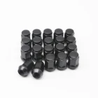 Black Gloss M12*1.5 Hexagon Bulge Wheel Lug Nut