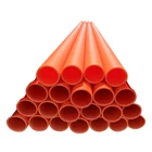 Top sale OD 20-250mm orange mpp communications optic duct plastic pipe for building