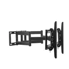 Dual Articulating Arm LCD Stand Tilting Swivel Bracket Full Motion TV Wall Mount for 32-72 Inch
